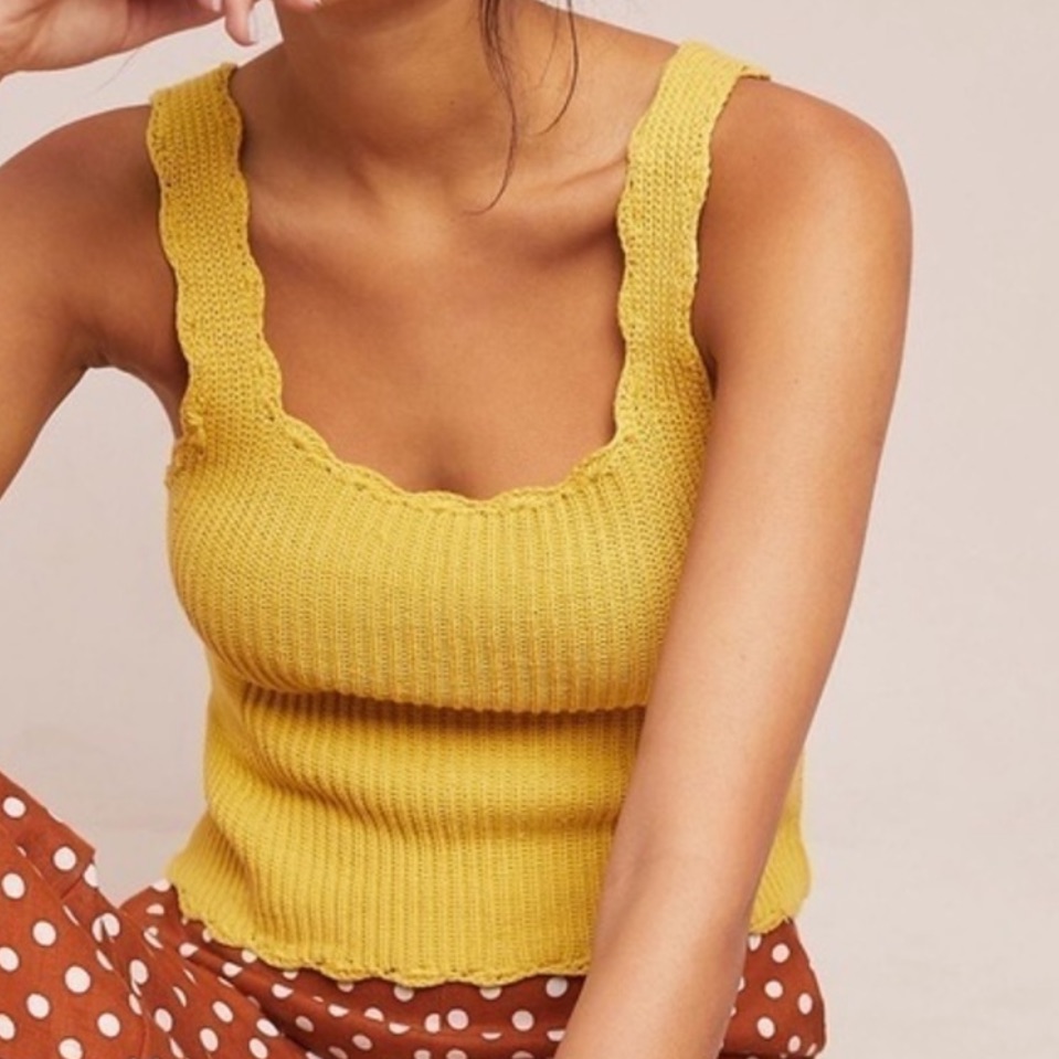 Moth Anthropologie Newport Sweater Tank